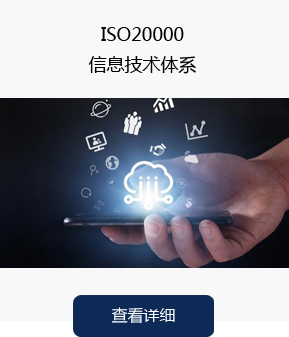 ISO20000信息技术体系